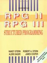 RPG II and RPG III Structured Programming