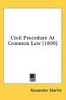 Civil Procedure At Common Law