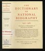 Dictionary of National Biography 19511960 7th Supplement