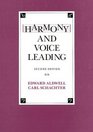 Harmony and Voice Leading Workbook
