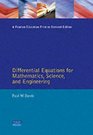 Differential Equations For Mathematics Science And Engineering