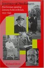 Journey of No Return Five GermanSpeaking Literary Exiles in Britain 19331945