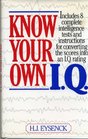 Know Your IQ