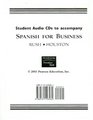 Student Audio CDs to Accompany Spanish for Business