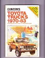 Chilton's Repair and Tune Up Guide Toyota Trucks 197083