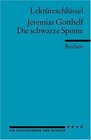 Die schwarze Spinne Lektreschlssel