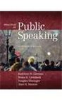 Principles of Public Speaking Books a la Carte Plus MySpeechLab