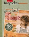 Scrapbook Tips  Techniques