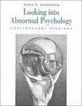 Looking Into Abnormal Psychology Contemporary Readings