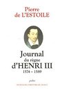 Journal du rgne d'Henri III 15741589