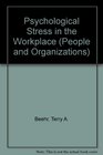 Psychological Stress in the Workplace