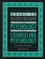 Allyn  Bacon Guide to Master's Programs in Psychology