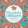 Mandala Origami Paper Pack More than 250 Sheets of Origami Paper in 16 Meditative Patterns