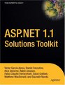 ASPNET 11 Solutions Toolkit