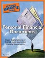 The Complete Idiot's Guide to Personal Financial Documents