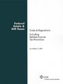 Federal Estate  Gift Taxes Code  Regulations  as of March 2006