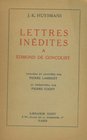 Lettres Inedites a Edmond de Goncourt