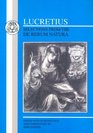 Lucretius Selections from the De Rerum Natura