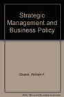 Strategic management and business policy