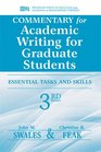 Commentary for Academic Writing for Graduate Students 3rd Ed