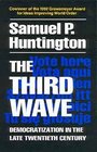 The Third Wave Democratization in the Late Twentieth Century