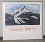 Marsden Hartley in Bavaria An exhibition organized by William Salzillo