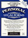 The Complete Book of Personal Legal Forms