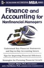 Finance  Accounting for NonFinancial Managers