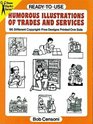 ReadytoUse Humorous Illustrations of Trades and Services  96 Different CopyrightFree Designs Printed One Side