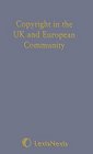 Copyright in the UK and European Community