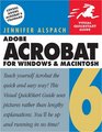 Adobe Acrobat 6 for Windows and Macintosh Visual QuickStart Guide