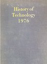 History of Technology 1976/1st Annual Volume