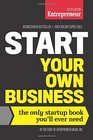Start Your Own Business Sixth Edition The Only Startup Book You'll Ever Need