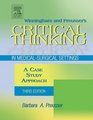 Winningham and Preusser's Critical Thinking In MedicalSurgical Settings A Case Study Approach