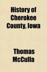 History of Cherokee County, Iowa