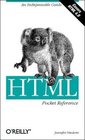 HTML  XHTML Pocket Reference Quick Comprehensive Indispensible