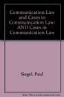 Communication Law and Cases in Communication Law 2nd Edition