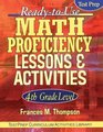 ReadytoUse Math Proficiency Lessons and Activities Fourth Grade Level