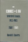 The Choice of Law Selected Essays 19331983