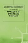 Managing in Britain and Germany