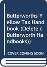 Butterworths Yellow and Orange Tax Handbooks 199495 Yellow