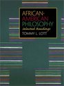 AfricanAmerican Philosophy Selected Readings