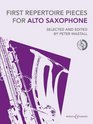 First Repertoire Pieces for Alto Saxophone 18 Pieces with a CD of Piano Accompaniments and Backing Tracks