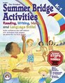 Summer Bridge Activities Kindergarten to 1st Grade