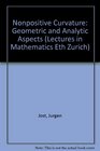 Nonpositive Curvature Geometric and Analytic Aspects