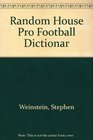 Random House Pro Football Dictionary