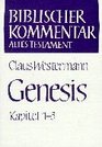 Biblischer Kommentar Altes Testament Bd1/1 Genesis 111  2 Bde