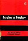 Burglars on Burglary Prevention and the Offender