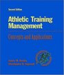 Athletic Training Management Concepts and Applications with PowerWeb Health  Human Performance
