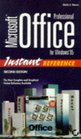 Microsoft Office Professional for Windows 95 Instant Reference